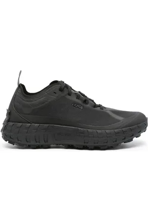 Norda Sko, Herre, Sort, 42 1/2 EU, Sorte Sneakers med Multi-Panel Design