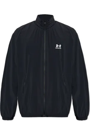 Balenciaga Jakke, Herre, Sort, XS, Uld, Jakke med hætte gemt i kraven