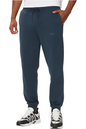 Calvin Klein Bukser, Herre, Blå, S, Afslappede Sweatpants
