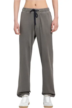 James Perse Bukser, Herre, Grå, M, Bomuld, Letvægts Terry Sweatpants med elastisk talje