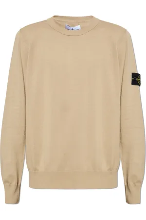 Stone Island Strik, Herre, , S, Bomuld, Trøje med logo