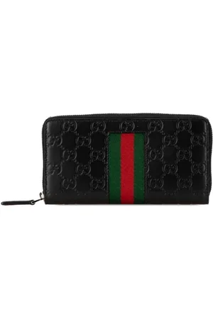 Gucci Pre-owned, Herre, Sort, ONE SIZE, Læder, Pre-owned Laeder punge