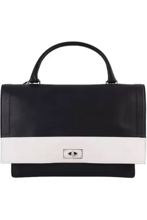 Givenchy Pre-owned, Dame, Sort, ONE SIZE, Tyl, Pre-owned Laeder hndtasker