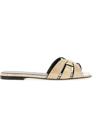 Saint Laurent Sko, Dame, , 35 EU, Uld, Hyldest Muldyr