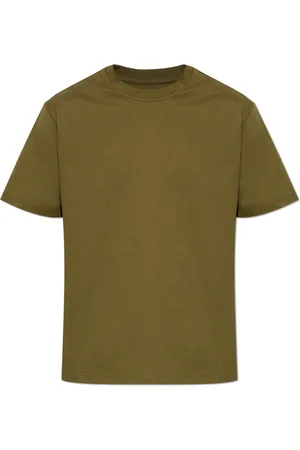 Bottega Veneta Top, Herre, Grøn, S, Bomuld, Crew Neck T-shirt