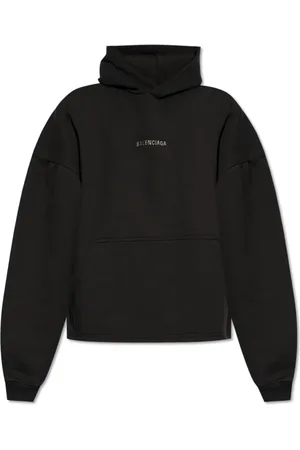 Balenciaga Sweathshirts & Hoodies, Dame, Sort, S, Bomuld, Hættetrøje