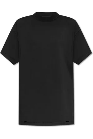 Balenciaga Top, Dame, Sort, M, Bomuld, T-shirt med logo