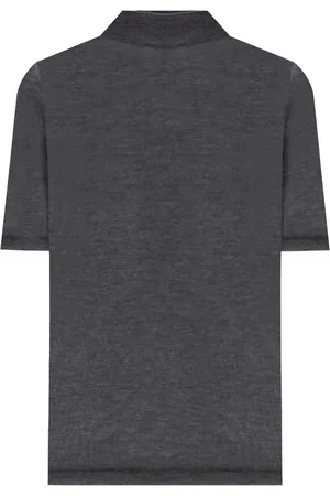Brunello Cucinelli Strik, Dame, Grå, L, Cashmere, Grå Cashmere Silke Sweater