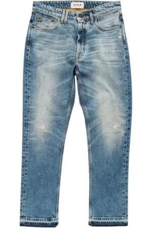 Cycle Jeans, Herre, Blå, W30, Klar Blå Jeans