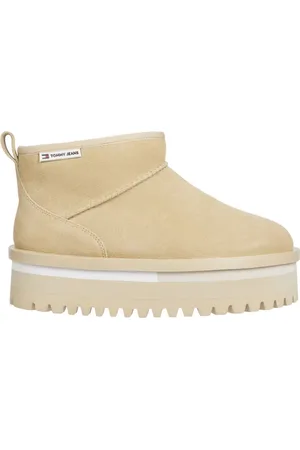 Tommy Hilfiger Sko, Dame, , 37 EU, Flatform Ankelstøvler til Kvinder