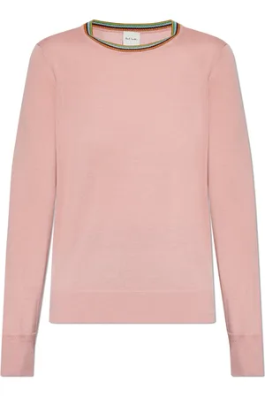 Paul Smith Strik, Dame, Lyserød, M, Uld, Uld Sweater