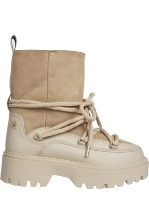 Tommy Hilfiger Sko, Dame, , 38 EU, Læder, Shearling Ankel Snowboot