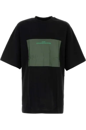 OAMC Top, Herre, Sort, S, Bomuld, Klassisk Sort Bomulds T-shirt