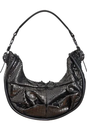 JUNYA WATANABE Taske, Dame, Sort, ONE SIZE, Uld, Læder Skuldertaske X Innerraum
