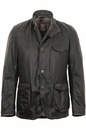 Barbour Jakke, Herre, Grøn, S, Bomuld, James Bond Beacon Vokset Jakke