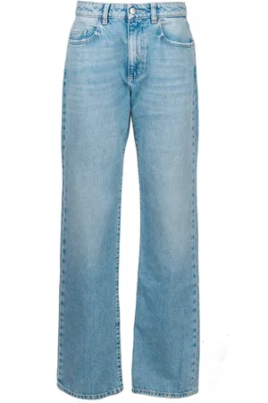 Icon Denim Jeans, Dame, Blå, W25, Denim, Blå Denim Jeans