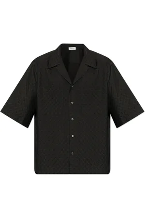 Alexander McQueen Skjorte, Herre, Sort, S, Polyester, Skjorte med lomme