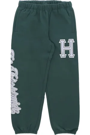Huf Bukser, Herre, Grøn, M, Bomuld, Skovgrøn Fleece Sweatpants
