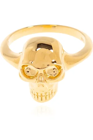 Alexander McQueen Tilbehør, Dame, Gul, 52 MM, Uld, Messing ring