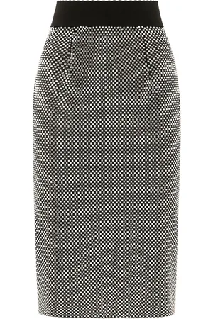 Dolce & Gabbana Nederdel, Dame, Grå, S, Elegant Plisseret Mini Nederdel
