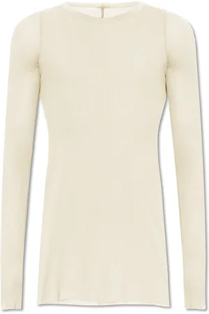 Rick Owens Top, Herre, , L, Ribbet T-shirt Rib