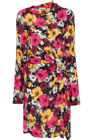 Moschino Kjole, Dame, Flerfarvet, XS, Blomstret Sommerkjole