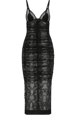 Dolce & Gabbana Kjole, Dame, Sort, S, Elegant Sort Kjole til Kvinder