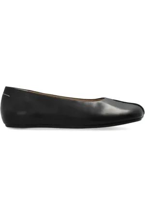 Maison Margiela Sko, Dame, Sort, 39 EU, Læder, Læder Ballerinaer