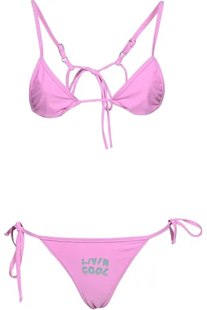 LIVINCOOL Badetøj, Dame, Lyserød, M, Uld, Sea Tøj Trekantet Bikini