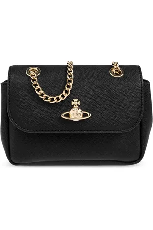 Vivienne Westwood Taske, Dame, Sort, ONE SIZE, Uld, Skuldertaske med logo