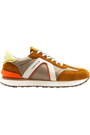 Ambitious Sko, Herre, Brun, 42 EU, Læder, Retro Runner