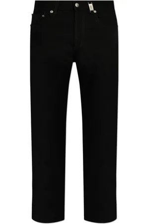 Alexander McQueen Jeans, Herre, Sort, L, Bomuld, Jeans med logo