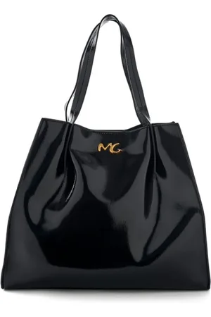 Manila Grace Taske, Dame, Sort, ONE SIZE, Uld, Blank Shopper Taske med Aftagelig Strop