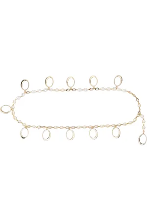 Oseree Tilbehør, Dame, Gul, ONE SIZE, Uld, Guld Lumiere O-Chain Halskæde