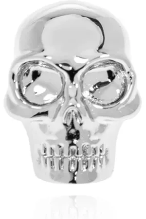 Alexander McQueen Tilbehør, Herre, Grå, ONE SIZE, Uld, Messing Ørering