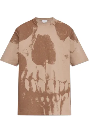 Alexander McQueen Top, Herre, , M, Bomuld, T-shirt med print