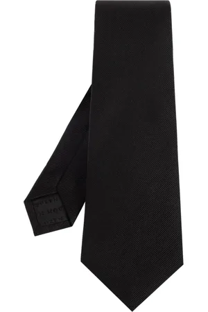 Alexander McQueen Tilbehør, Herre, Sort, ONE SIZE, Silkeslips