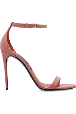 Dolce & Gabbana Sko, Dame, Lyserød, 37 EU, Læder, Hælede sandaler