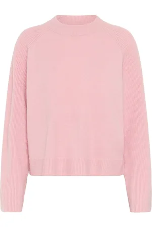 Saint Tropez Strik, Dame, Lyserød, XL, Polyester, Nectar Strik Pullover