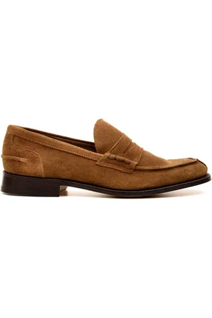 TRICKERS Sko, Herre, Brun, 42 1/2 EU, Flade Mokkasiner James Ruskind Foret