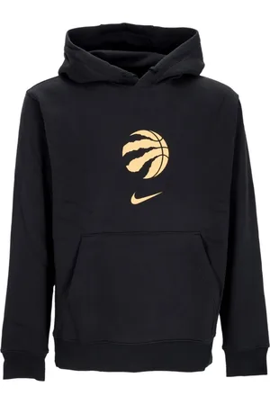 Nike Sweathshirts & Hoodies, Herre, Sort, L, Bomuld, Toronto Raptors Club Fleece Hoodie