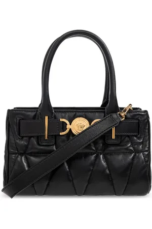 VERSACE Taske, Dame, Sort, ONE SIZE, Bomuld, Håndtaske
