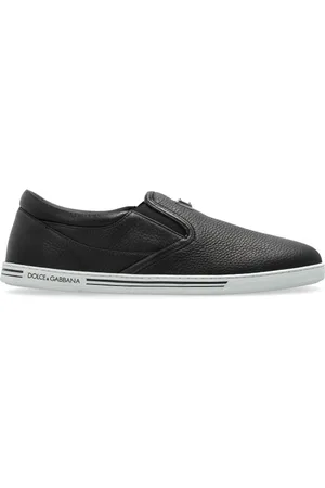 Dolce & Gabbana Sko, Herre, Sort, 41 EU, Læder, Lædersneakers