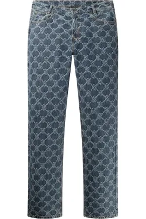 Daily paper Jeans, Herre, Blå, M, Denim, Rahul Shield Straight Jeans