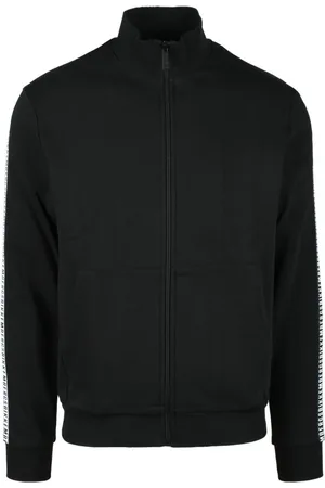 Bikkembergs Sweathshirts & Hoodies, Herre, Sort, M, Bomuld, Bomuld Polyester Blanding Sweater