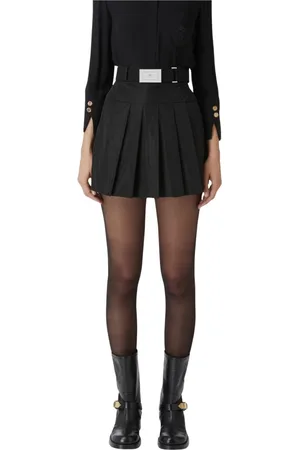 Elisabetta Franchi Nederdel, Dame, Sort, M, Polyester, Sort Nederdel
