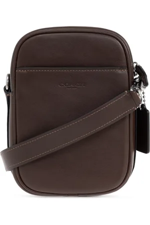 Coach Taske, Herre, Brun, ONE SIZE, Uld, Læder Skuldertaske