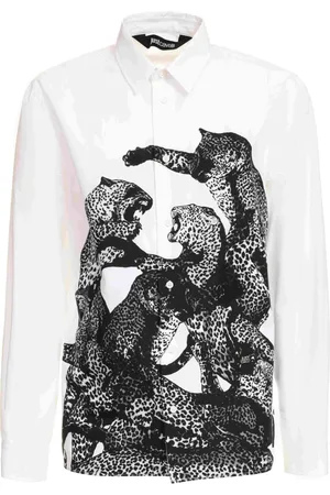 Roberto Cavalli Skjorte, Herre, Hvid, S, Skjorter