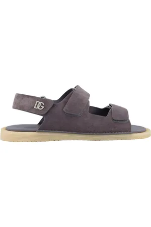Dolce & Gabbana Sko, Herre, Grå, 43 EU, Herresandaler til enhver lejlighed