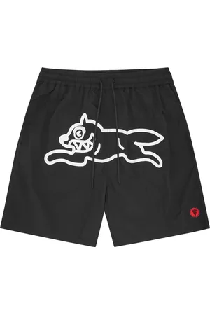 ICECREAM Badetøj, Herre, Sort, S, Polyester, Running Dog Swim Shorts